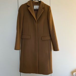 Aritzia Wool Coat in Camel